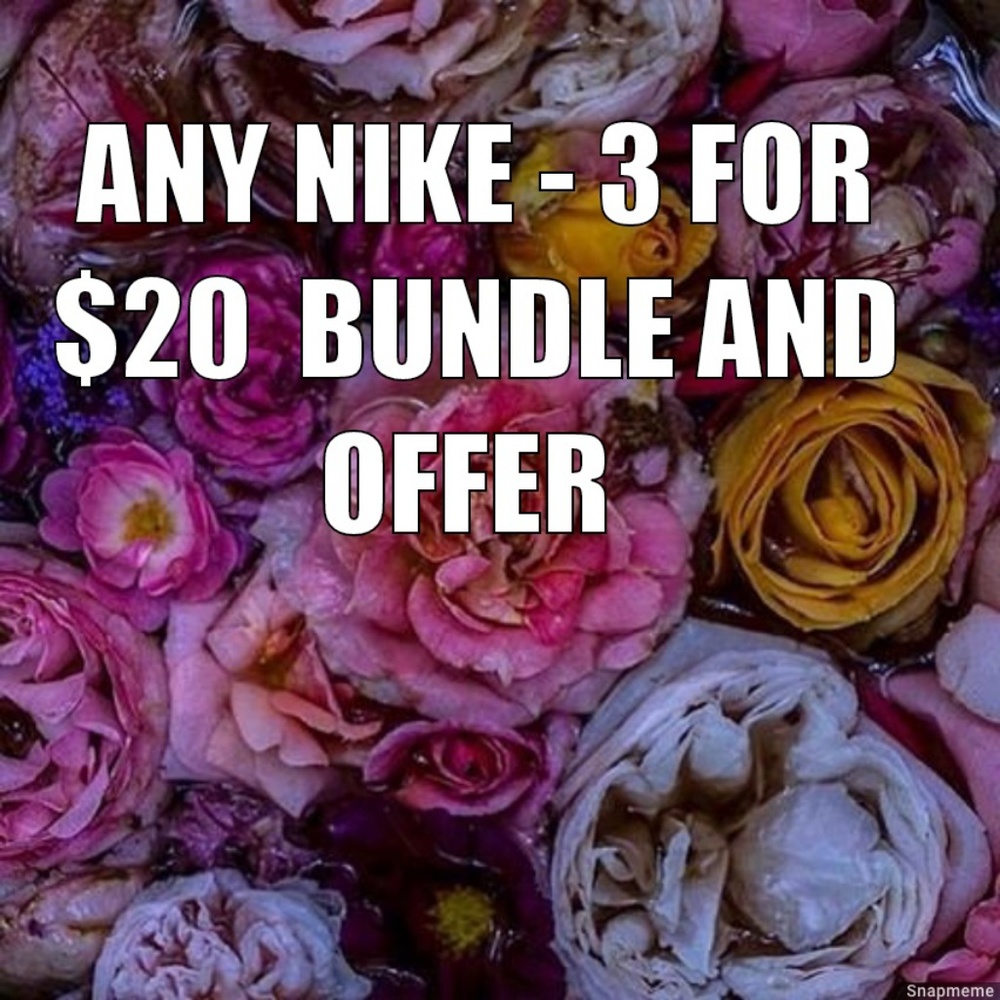 💜Nike bundle 3 for $20